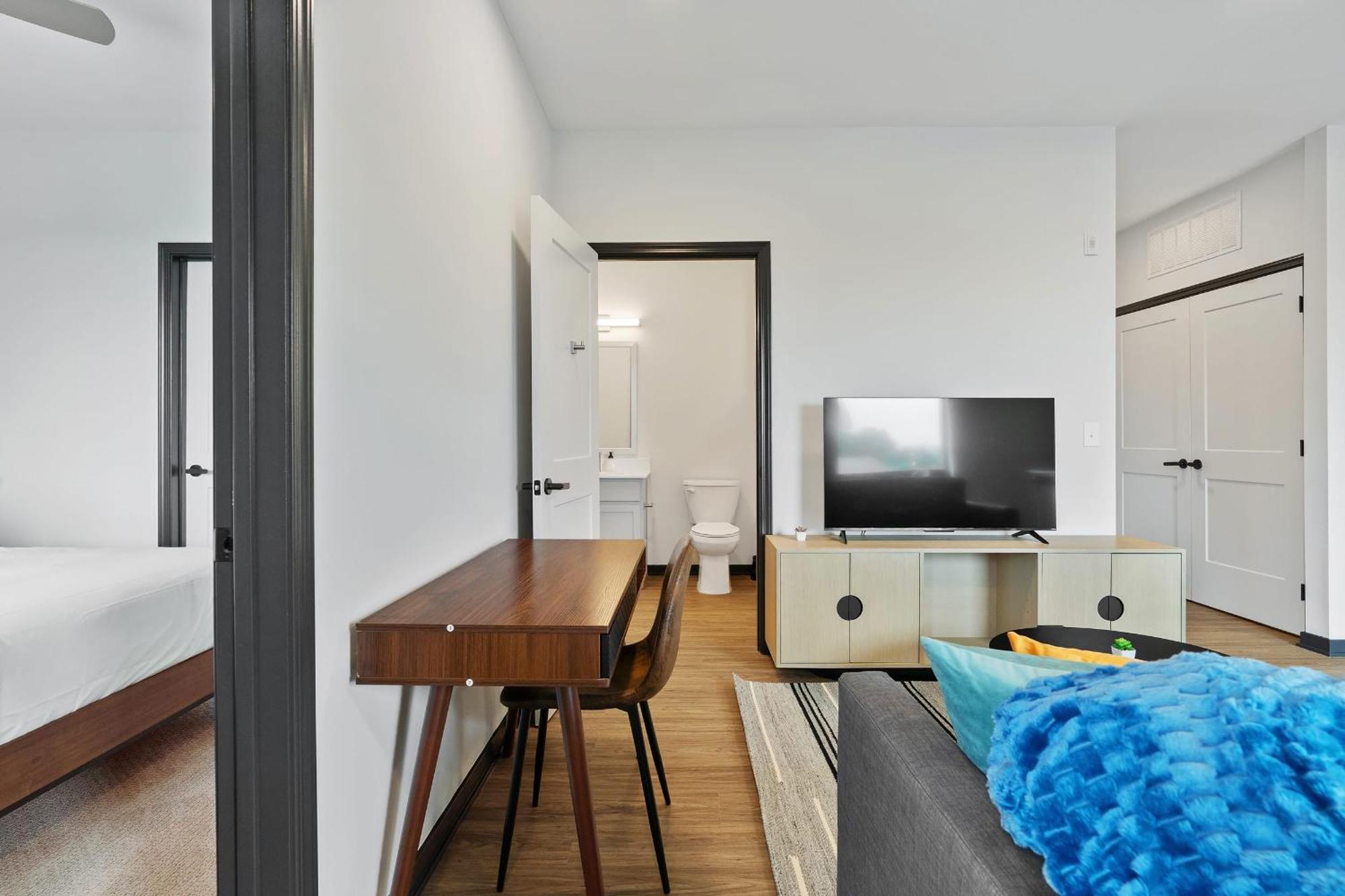 Cozysuites On Mass With Garage Parking #7 Indianápolis Exterior foto